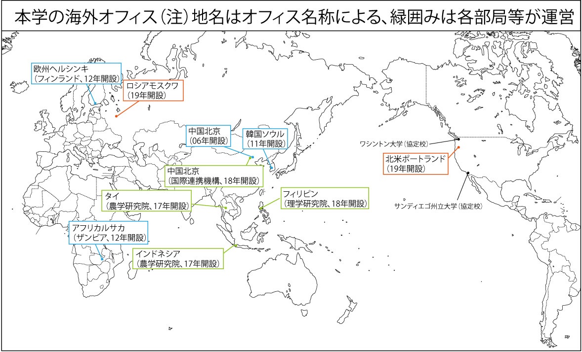 海外オフィス、相次いで開設　米ポートランド・ロシアモスクワ　海外拠点6カ所に