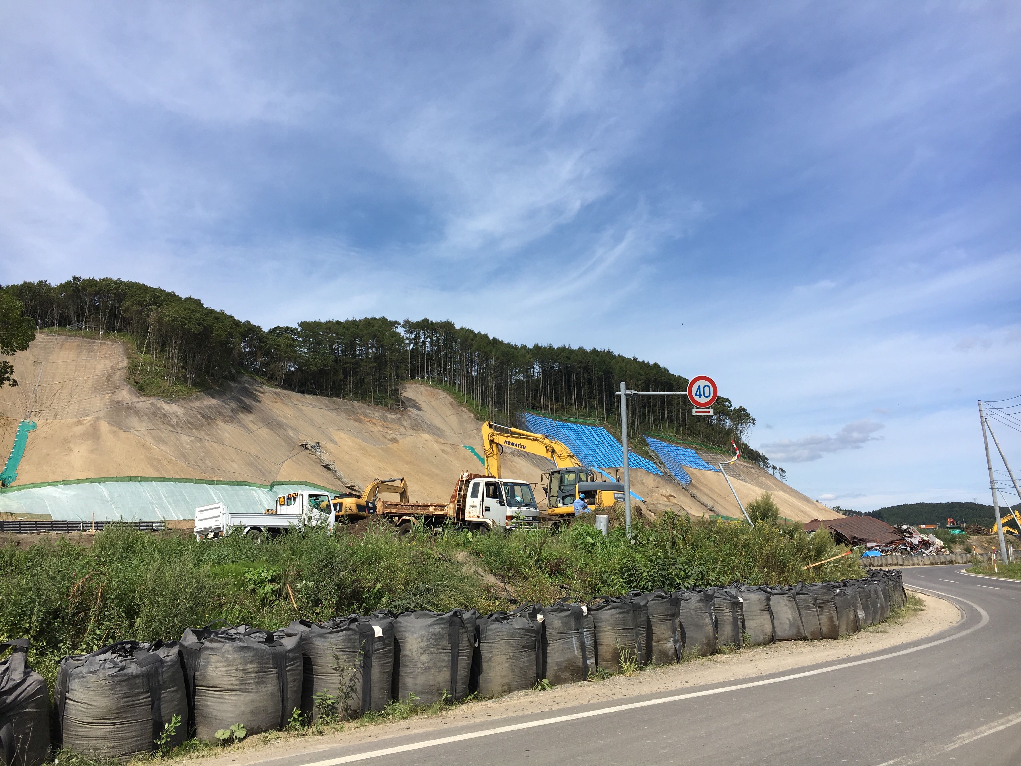 胆振東部地震から1年　厚真町訪問記