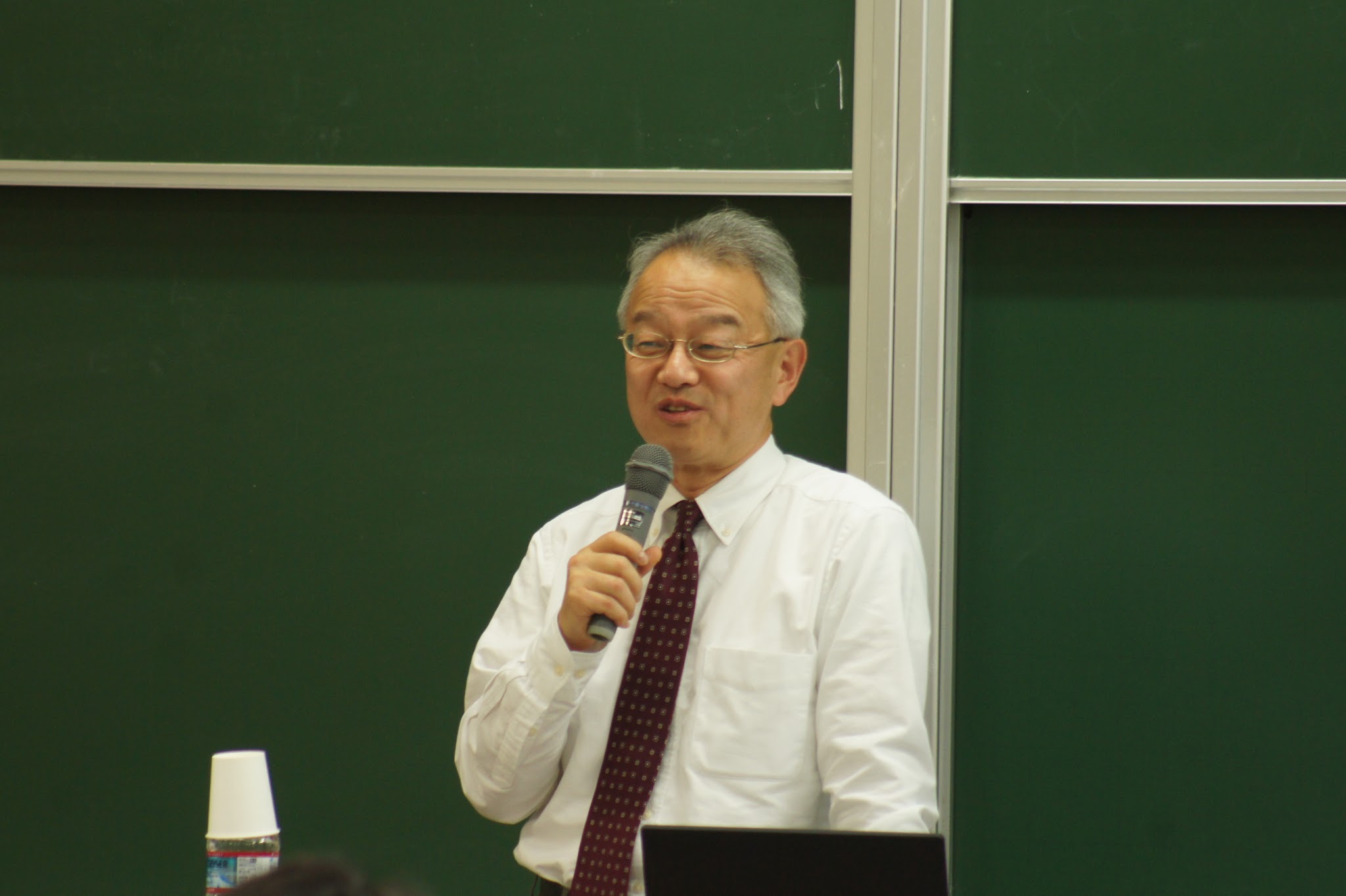 本学で副知事が講演　後輩へ向け「日本、世界、北海道の未来を託されている」