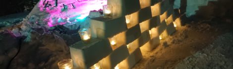 雪の北大を灯りが照らす —ライトアップイベント開催、金葉祭実行委(動画あり)