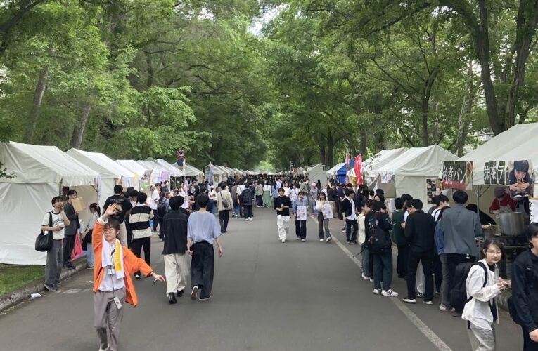第67回北大祭開幕 「彩雲」のように輝く特別な3日間