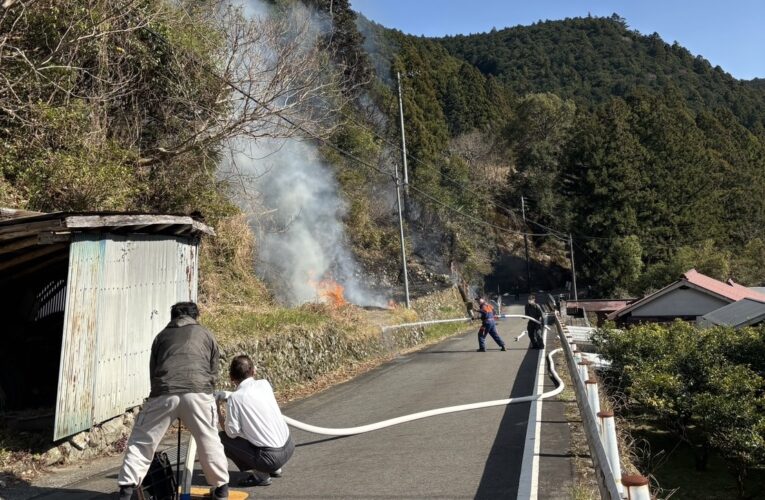 和歌山研究林付近で火災 北大のサークルが救助・避難誘導