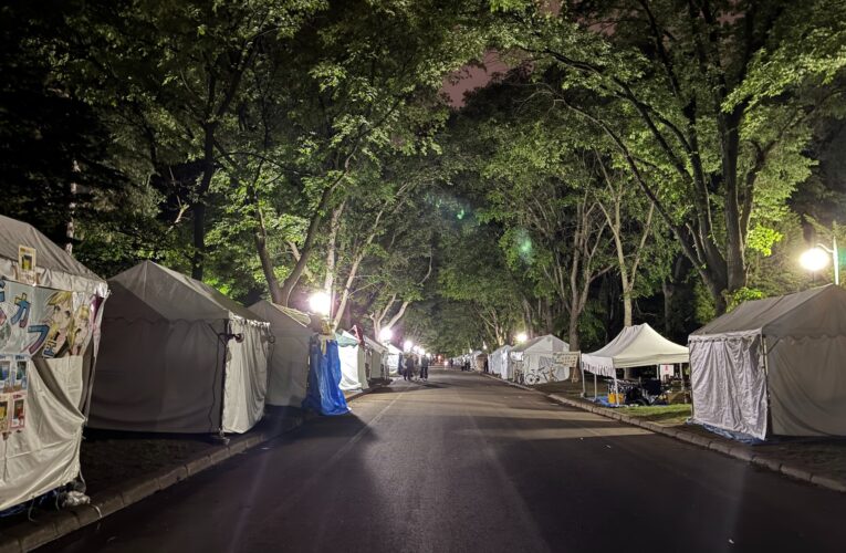 夜の北大12カ月ー6月編：北大祭の守り人～深夜機材番～